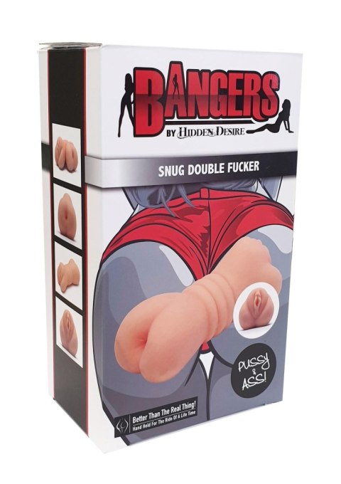 Masturbator podwójny Hidden Desire Pussy Ass jasny TPR