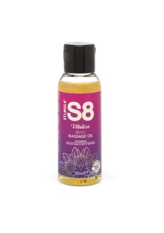Olej do masażu Stimul8 S8 Omani Lime Spicy Ginger 50ml