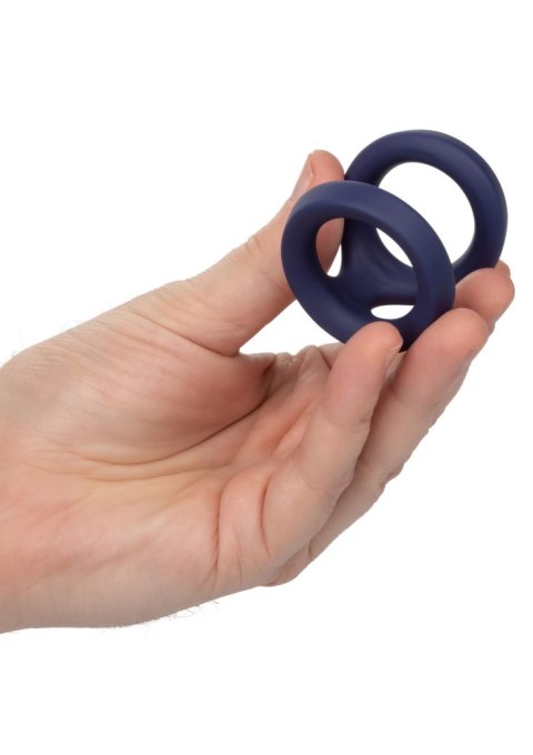 Pierścień erekcyjny Viceroy Dual Ring silikonowy niebieski