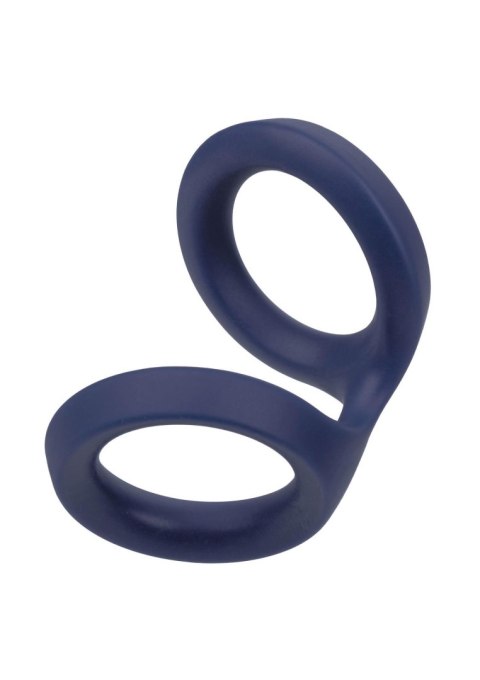 Pierścień erekcyjny Viceroy Dual Ring silikonowy niebieski