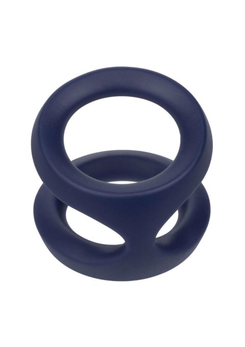 Pierścień erekcyjny Viceroy Dual Ring silikonowy niebieski
