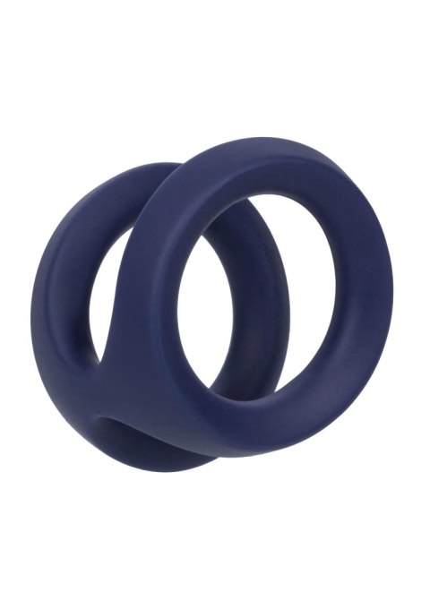 Pierścień erekcyjny Viceroy Dual Ring silikonowy niebieski