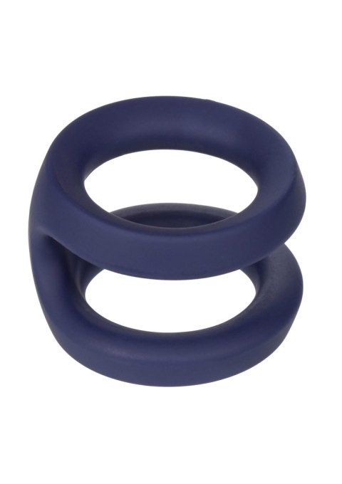 Pierścień erekcyjny Viceroy Dual Ring silikonowy niebieski