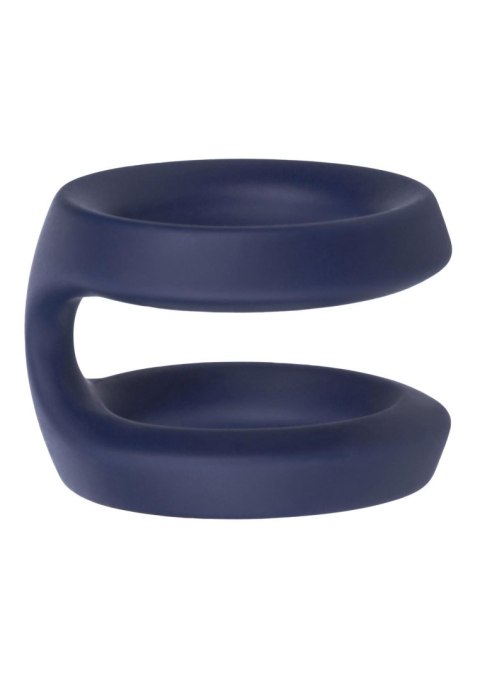 Pierścień erekcyjny Viceroy Dual Ring silikonowy niebieski