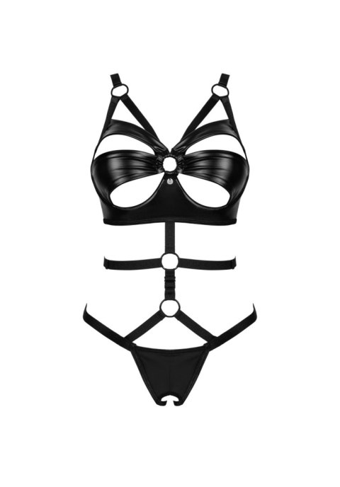 Body erotyczne otwarte Obsessive Armares czarne XS/S