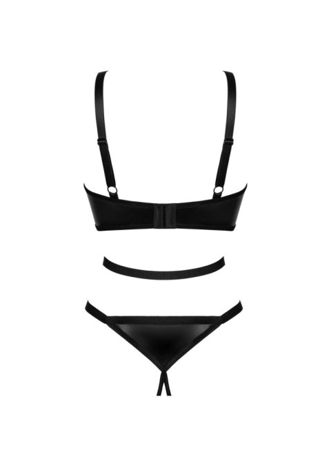 Body erotyczne otwarte Obsessive Armares czarne XS/S