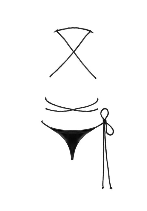 Body otwarte wet look Cordellis Obsessive O/S