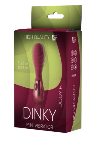 Mini wibrator Dinky Jody F silikonowy USB 12 cm