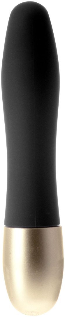 Mini wibrator Discretion Me You Us czarny 8 cm