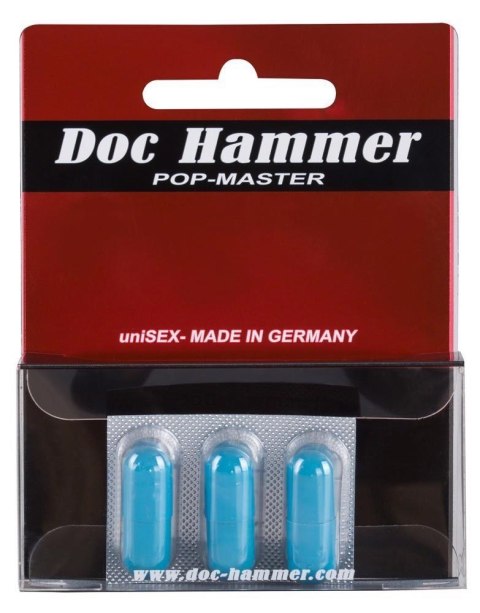 Afrodyzjak Doc Hammer Pop Master 3 kapsułki