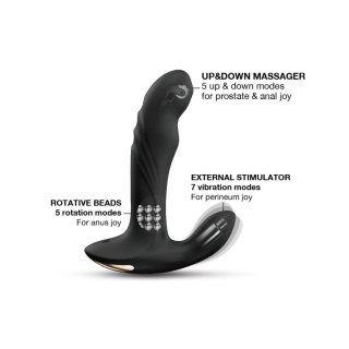 Masażer prostaty Dorcel Multi P Joy z pilotem silikonowy USB