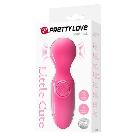 Mini masażer wibracyjny Pretty Love silikonowy USB wodoodporny