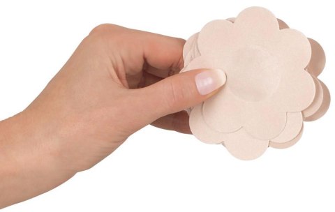 Naklejki na sutki kwiatowe tekstylne Cottelli 6 par 7 cm