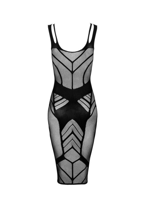Sukienka dziana Obsessive D609 czarna S/M/L