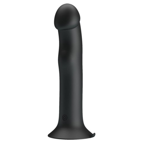 Wibrator analny Pretty Love Murray czarny 12 wibracji przyssawka