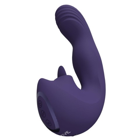 Wibrator punktu G Vive Yumi z językiem silikonowy USB