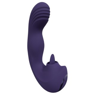 Wibrator punktu G Vive Yumi z językiem silikonowy USB