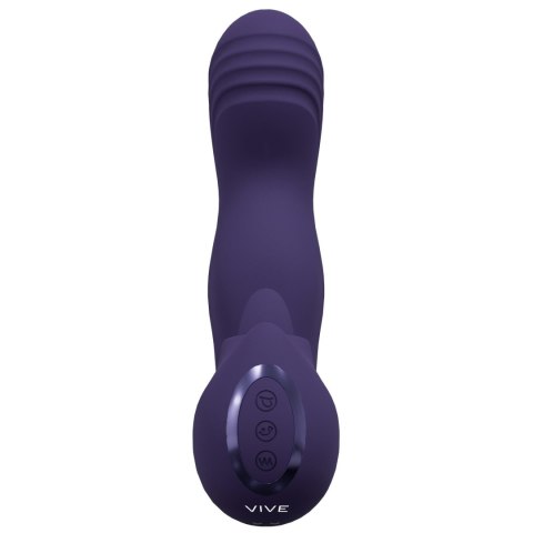Wibrator punktu G Vive Yumi z językiem silikonowy USB