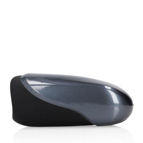 Wibrujący masturbator Loveline silikonowy czarny 7,5 cm