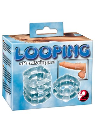 2er Silicon Ringeset Looping