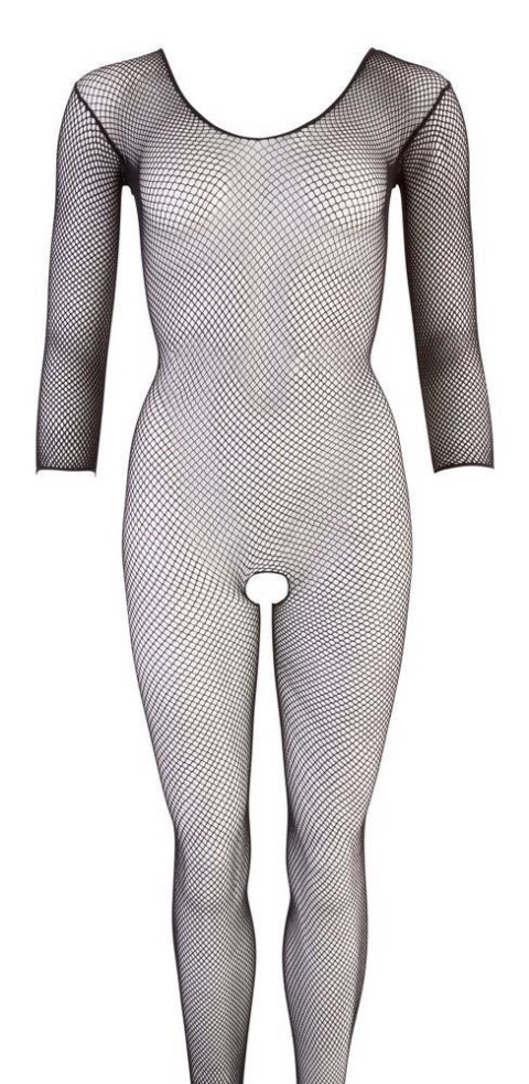 Bodystocking siatkowy NO:XQSE czarny S L