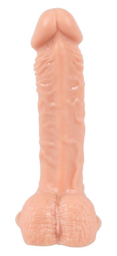 Cyberskórzane dildo European Lover medium 20 cm