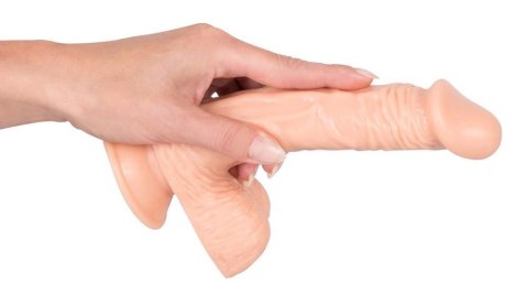 Cyberskórzane dildo European Lover medium 20 cm