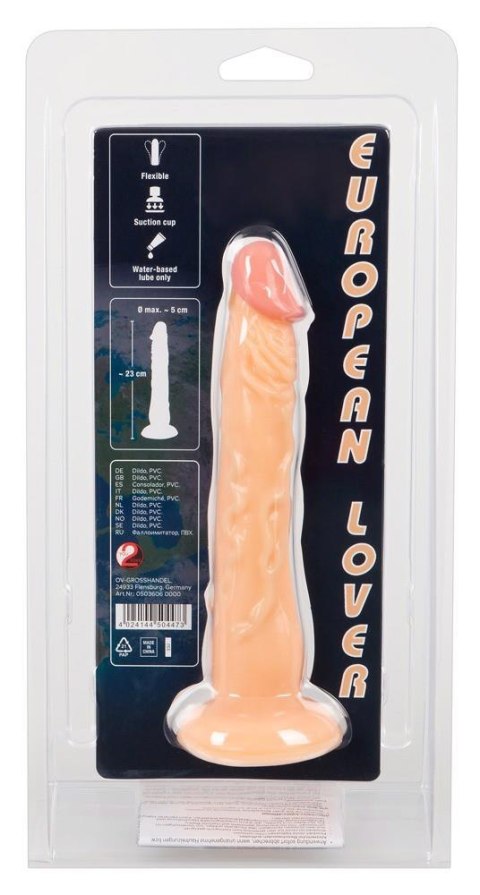Dildo realistyczne European Lover Small 18 cm PVC
