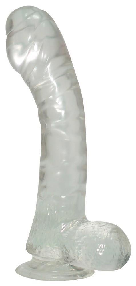 Dildo realistyczne NMC z jądrami 17 cm PVC