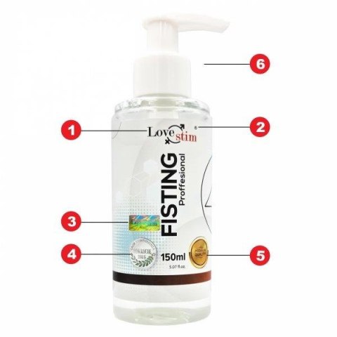 Gęsty żel fistingowy LoveStim 150 ml