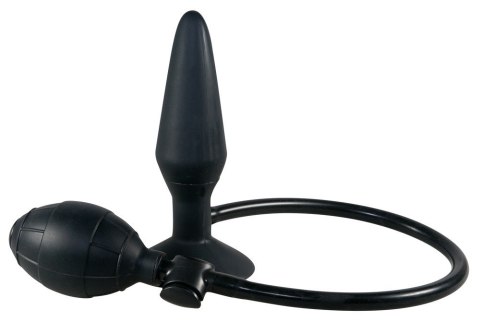 Korek analny pompowany You2Toys silikonowy czarny 15 cm