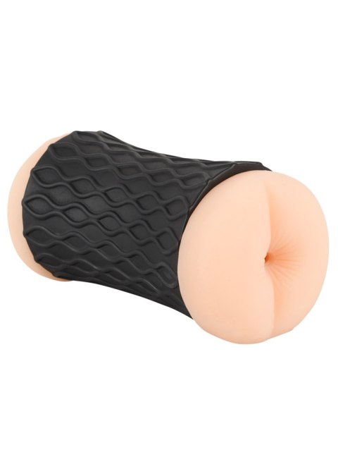Masturbator Nature Skin z pochwą i odbytem skóra 14 cm