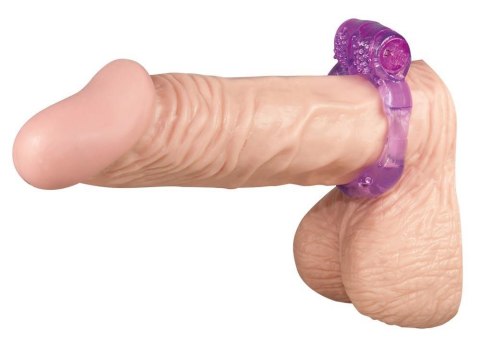 Pierścień wibrujący Butterfly Wings z wypustkami fioletowy You2Toys