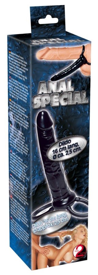 Strap-on analny elastyczny You2Toys 16 cm