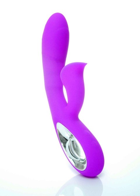 Wibrator punktu G Lyla silikonowy 12 funkcji USB fioletowy wodoodporny