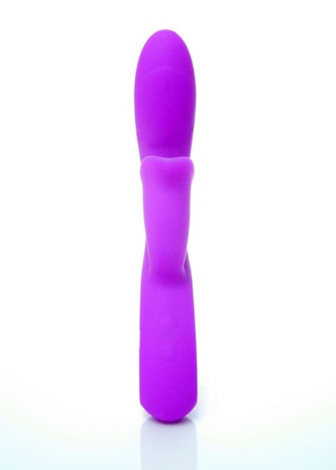 Wibrator punktu G Lyla silikonowy 12 funkcji USB fioletowy wodoodporny