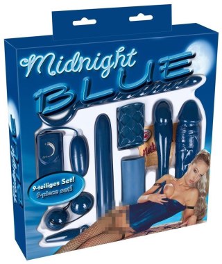 Zestaw erotyczny 9 elementów You2Toys Midnight Blue