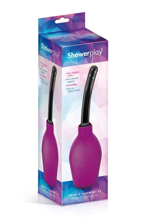 Irygator analny Miś Fioletowy Showerplay 310 ml