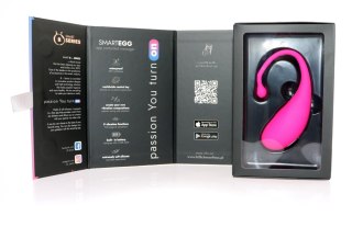 Jajko wibrujące Smart Egg B Series z aplikacją silikonowe USB