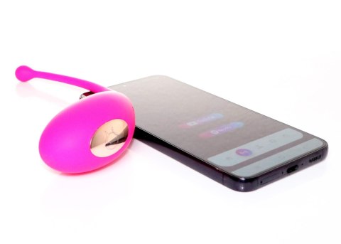 Jajko wibrujące Smart Egg B Series z aplikacją silikonowe USB