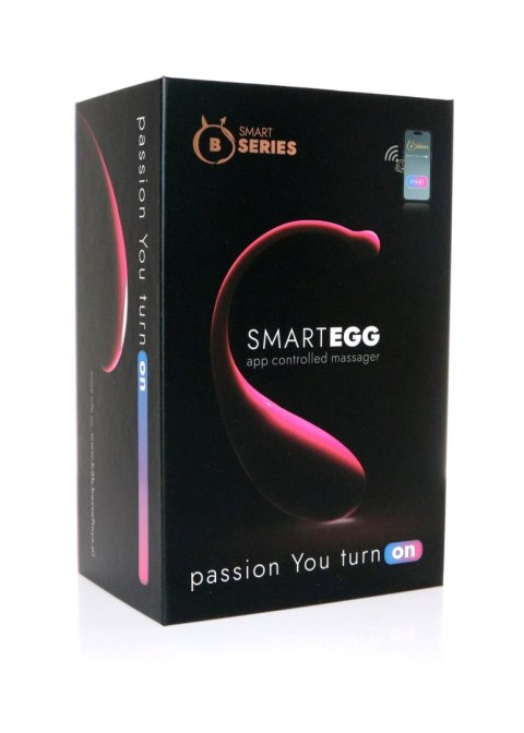 Jajko wibrujące Smart Egg B Series z aplikacją silikonowe USB