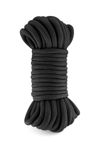 Lina bondage Sweet Caress czarna bawełniana 10m