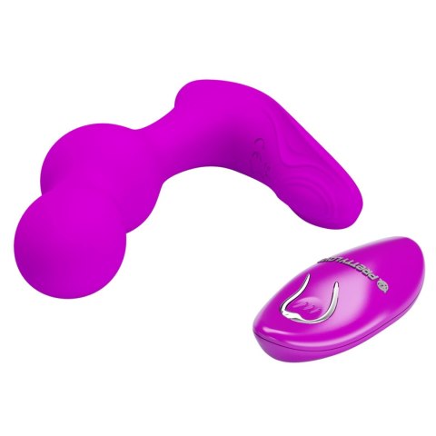 Masażer prostaty Pretty Love Terrance zdalnie sterowany silikonowy
