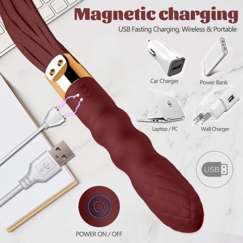 Pejcz wibracyjny analny B Series Cute