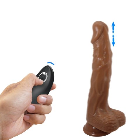 Realistyczny wibrator Baile Bodach 20 cm pchnięcia rotacja pilot USB