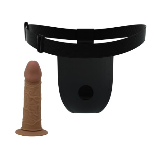Regulowana uprząż strap-on Pretty Love Houston silikonowe dildo 17 cm