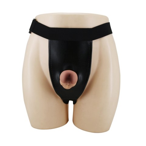 Regulowana uprząż strap-on Pretty Love Houston silikonowe dildo 17 cm