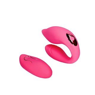 Stymulator dla par Loveline z pilotem silikonowy 8 cm 10 trybów