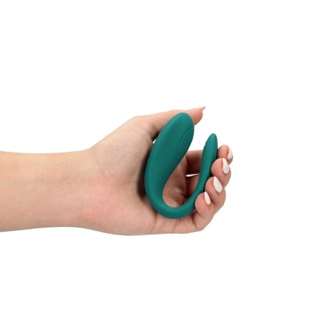 Stymulator silikonowy dla par Loveline z pilotem 10 trybów