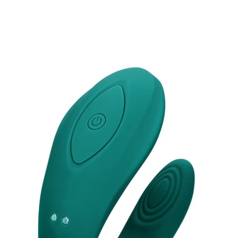 Stymulator silikonowy dla par Loveline z pilotem 10 trybów